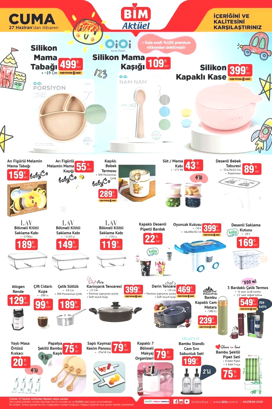 Tüm ürünler satışta! BİM Aktüel Kataloğu 27 Haziran 2025: Bu Cuma günü dolap, ayakkabılık, dondurucu, klima, vantilatör raflarda - 6