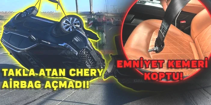 İddialar çok ciddi, Chery neden sessiz? Birinde airbag açılmadı, diğerinde emniyet kemeri koptu...