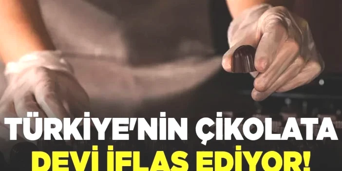 Ülker markasının ortaklarından biriydi: Türkiye'nin çikolata devi iflas bayrağını çekti!